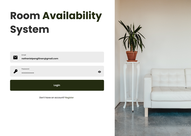 Room Availability UI/UX